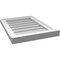 Ekena Millwork Vertical Surface Mount PVC Gable Vent w/ 2"W x 2"H , Brickmould Sill Frame, 16"W x 22"H GVPVE16X2203SN - alternate 5